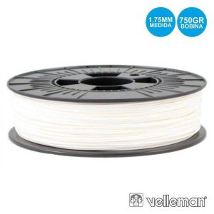 Rolo De Filamento P/ Impressão 3d 1.75mm 750g Branco - (ABS175W07)