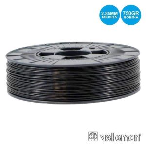 Rolo De Filamento P/ Impressão 3d 2.85mm 750g Preto - (ABS285B07)