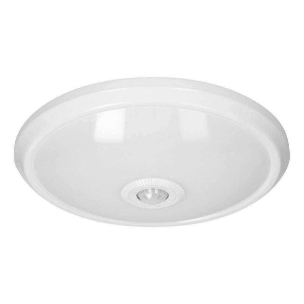 Aplique LED Redondo 16W 1100Lm C/ Sensor Movimento PIR - (AD-PL-6076WLPMR4)