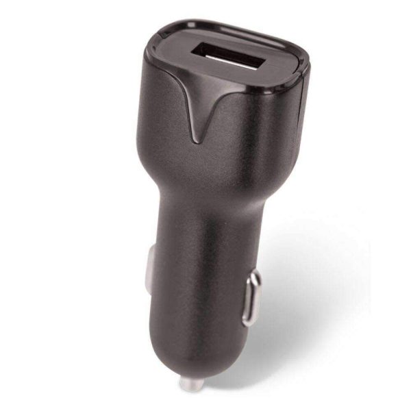 Adaptador Isqueiro 1 USB-A 5V 2.4A Preto - (ADAP-ISQ04)