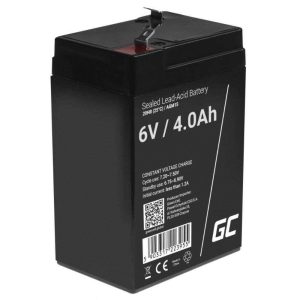 Bateria Chumbo Gel AGM 6V 4A GREEN CELL - (AGM15)