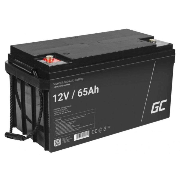 Bateria Chumbo Gel AGM 12V 65A GREEN CELL - (AGM28)