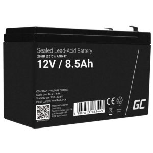 Bateria Chumbo Gel AGM 12V 8.5A GREEN CELL - (AGM47)