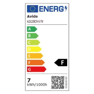 Painel LEDS Quadrado 7W 90mm 6400K 570lm AVIDE - (ALDLS38CW-S-7W)