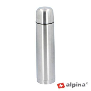 Garrafa Térmica 1L Prateado ALPINA - (ALP665)