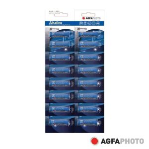 Pilha Alcalina LR03/AAA 1.5V 16x Blister POWER AGFAPHOTO - (APAAAAAK16)