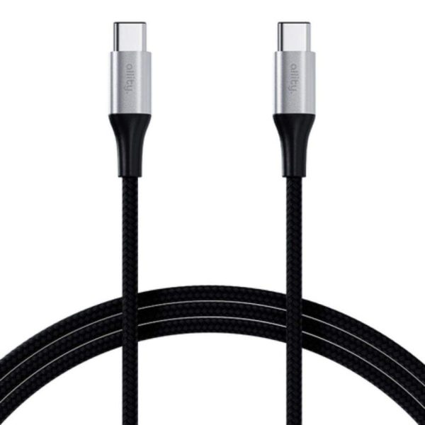 Cabo USB-C / USB-C 100W PD 2m Preto ALLITY - (AUC-01-100WCC2)