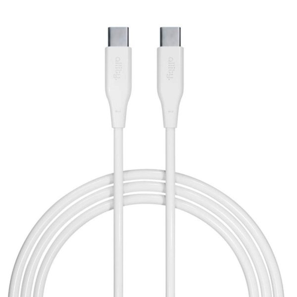 Cabo USB-C / USB-C 100W PD 2m Branco ALLITY - (AUC-02-100WCC2W)