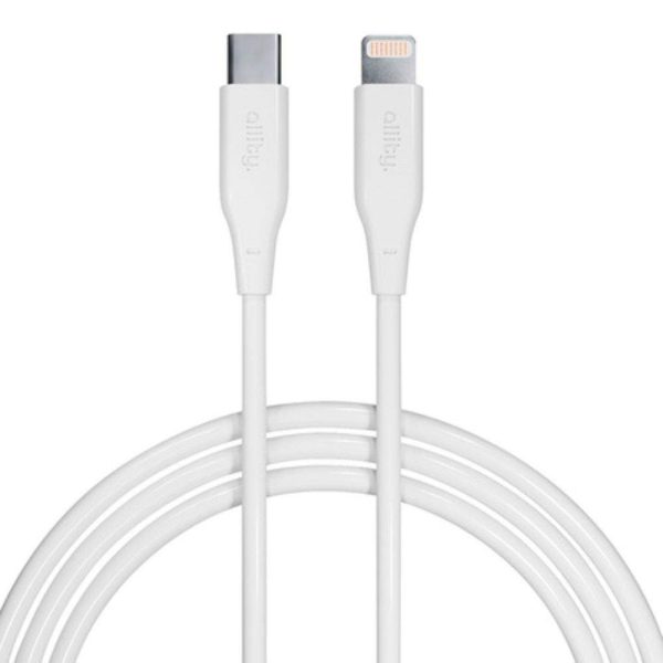 Cabo USB-C Lightning 27W 1m Branco ALLITY - (AUC-02-27WCL1W)