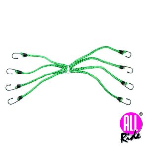 Corda Elástica de 8 Ganchos de Segurança 80cm ALL-RIDE - (AUTO087)