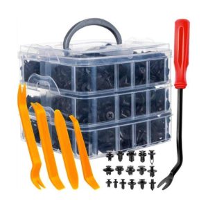 Conjunto de 620 Molas de Fixação Universais P/ Automóvel - (AUTO393)