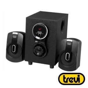 Sistema Som 2.1 AUX/USB/SD/Bluetooth 30W TREVI - (AVX615BT)