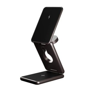 Carregador Por Indução QI 22.5W Suporte 3em1 MagSafe ALLITY - (AWC-230-22WMS)