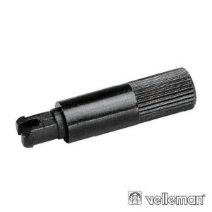 Veio P/ Potenciómetro De Ajuste 6mm Preto - (AXE)