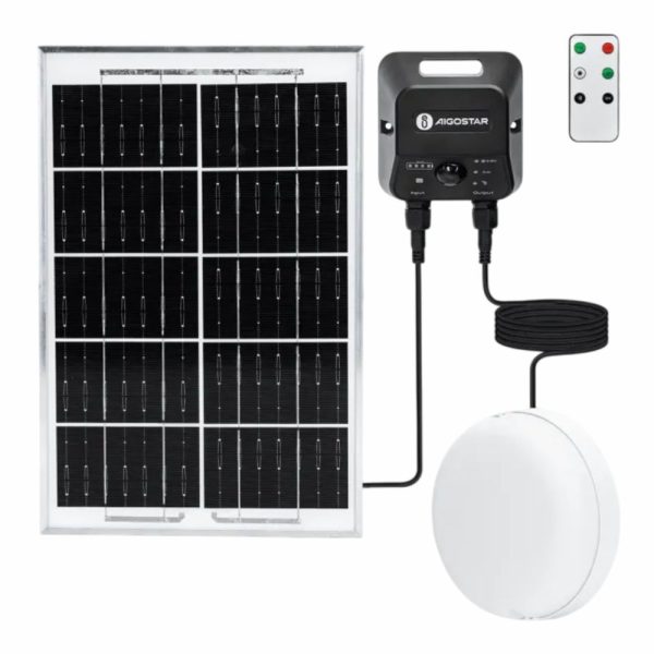 Aplique Exterior C/ Painel Solar C/ Sensor 70W 700lm 6500K - (B1020135J)