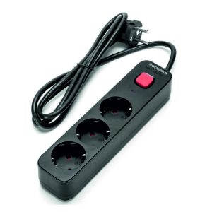 Extensão Elétrica 3x Schuko C/ Interruptor 1.5m 3G1.5 - (B20103BX1)