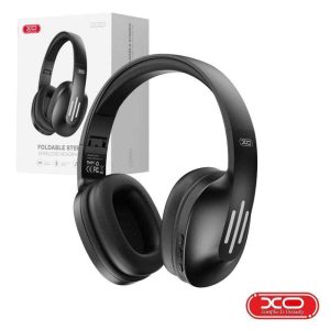 Auscultadores S/ Fios Stereo AUX FM Bluetooth 5.0 Preto XO - (BE39-BK)