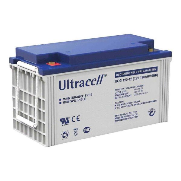 Bateria Chumbo Deep Cycle Gel 12V 120A - (BGU12-120)