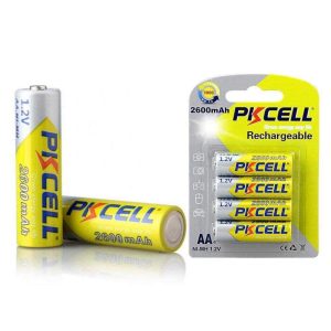 Pilha Ni-Mh LR6/AA 1.2V 2600mAh Recarregável 4x Blister - (BMR200-04)