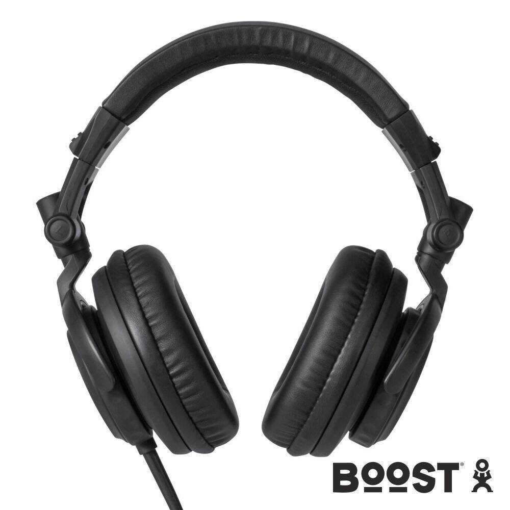 Auscultadores DJ Articulados Pretos BOOST - Image 2