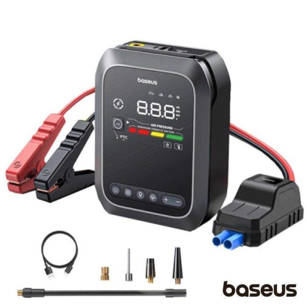 Arrancador de Baterias 4 /1 1200A C/Compressor 150PSI BASEUS - (C00245903111-00)
