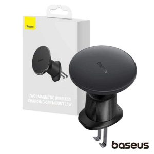 Suporte Magnético Univ. C/ Carregamento Indução QI 15W - (C40141001111-00)