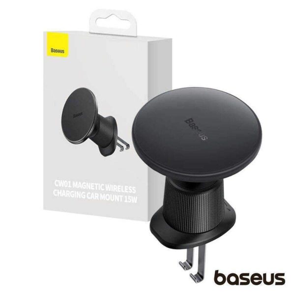 Suporte Magnético Univ. C/ Carregamento Indução QI 15W - (C40141001111-00)