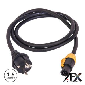 Cabo Alimentação powerCON TRUE1 IP65 1.5m AFXLIGHT - (CAB-IP65-T1)