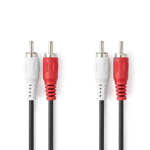 Cabo 2-RCA Macho / 2-RCA Macho 3M - (CAGL24200BK30)