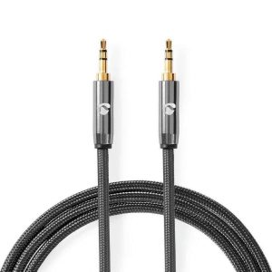 Cabo Jack 3.5mm Macho / Jack 3.5mm Macho 1m St - (CATB22000GY10)