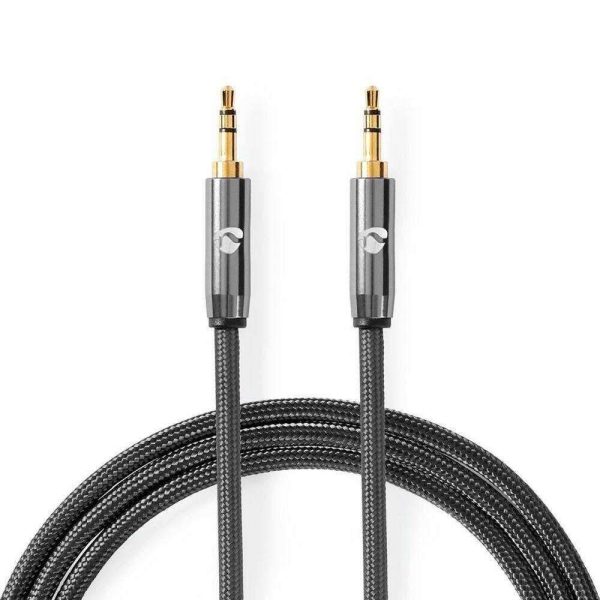 Cabo Jack 3.5mm Macho / Jack 3.5mm Macho 1m St - (CATB22000GY10)