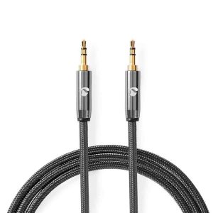 Cabo Jack 3.5mm Macho / Jack 3.5mm Macho 5m St - (CATB22000GY50)