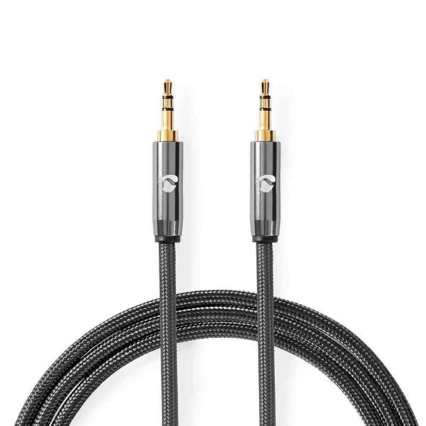 Cabo Jack 3.5mm Macho / Jack 3.5mm Macho 5m St - (CATB22000GY50)