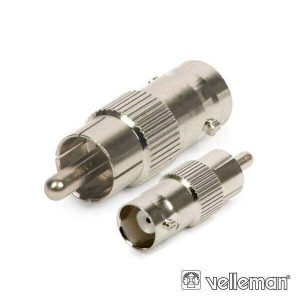 Ficha Adaptadora Bnc Fêmea / Rca Macho - (CBNC21)