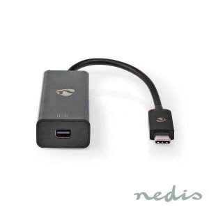 Cabo Adaptador USB-C / MIni Displayport Preto - (CCGP64452BK02)