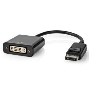 Cabo Adaptador Displayport Macho / DVI-D Fêmea 20cm - (CCGT37250BK02)