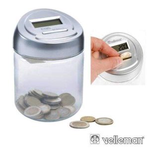 Mealheiro C/ Contador De Moedas - (CDET1)