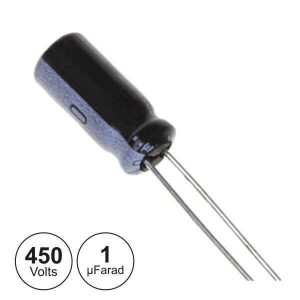 Condensador Electrolitico 1uf 450V 105º - (CE1-450)