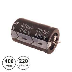 Condensador Electrolitico 220uf 400v 105º - (CE220-400)