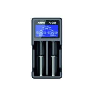 Carregador Pilhas 2x C/ LCD AA/AAA/10440/26650 - (CHAR-LI-VC2-XTR)