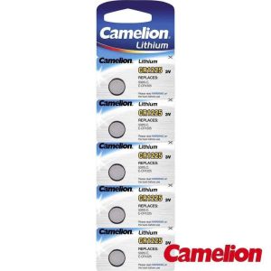 Pilha Lítio Botão CR1225 3V 50mA 5x Blister CAMELION - (CR1225-BP5)