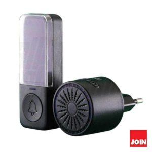 Campainha S/ Fios C/ 1 Receptor IP44 180m JOIN - (DB100-01B)