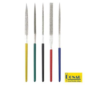 Conjunto De 5 Limas De Diamante Grão 150 100mm Donau - (DNM56)