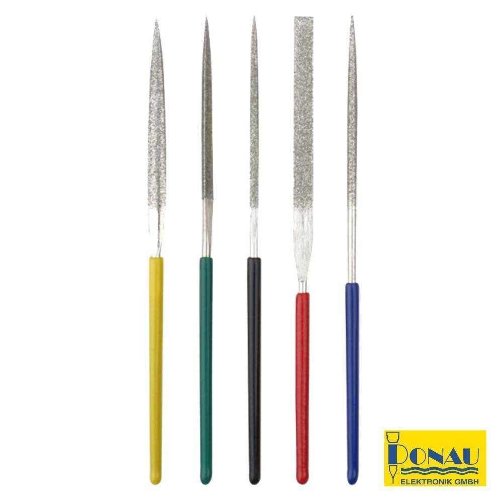 Conjunto De 5 Limas De Diamante Grão 150 100mm Donau - (DNM56)