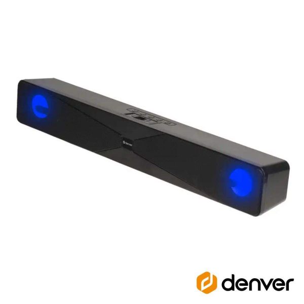 Barra Som Bluetooth 2x50W LED RGB DENVER - (DSB-1011)