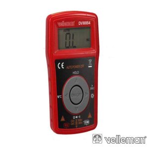 Multímetro Digital - Cat iii 300V / Cat ii 500V VELLEMAN - (DVM854)