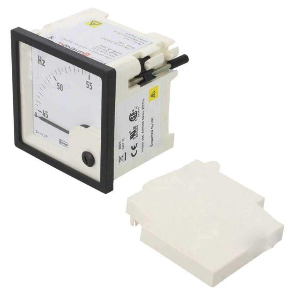 Frequencímetro Analógico de Painel 45-55Hz - (E243-41S-G-03)