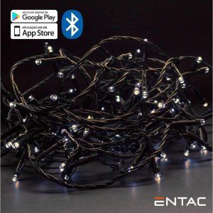 Luzes de Natal 120 LED 3000K APP Bluetooth 220V 9m - (ECL-BT-120WW)