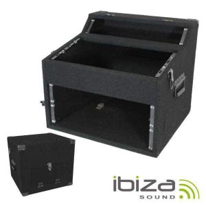 Mala Transporte DJ  2/5/4u Paineis 19mm Mdf Forrado IBIZA - (FC254)