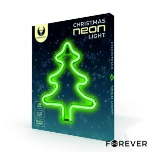 Luz LED Neon Em Forma Árvore de Natal - (FLNE16)